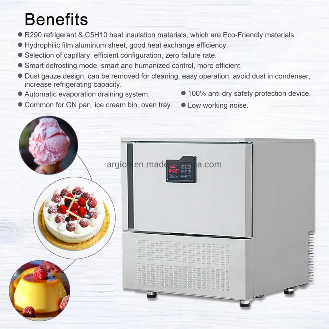 Refrigeration Equipment Commercial Cold Storge Quick Blast Freezer with Imported Compressor
