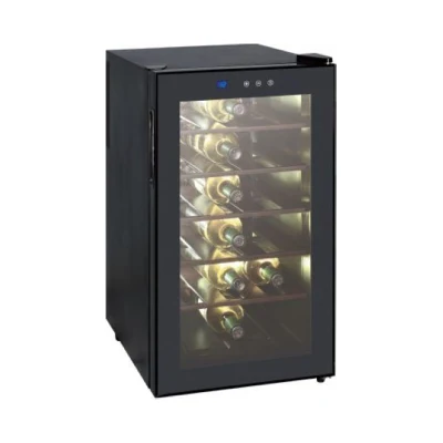 Mini refrigerador de vino eléctrico integrado de 48L, refrigerador para cigarros y enfriador de bebidas, unidad de refrigeración, refrigerador para vino para bodega
