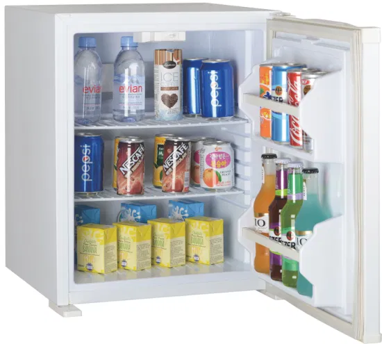 Minibar frigorífico sin compresión con puerta de cristal para bebidas